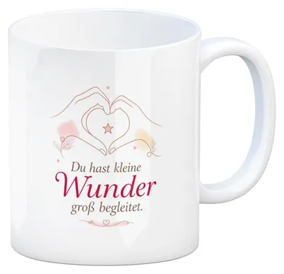 Produktbild von Kaffeebecher Wunder - Tasse für liebevolle Botschaften Mit Spruch: Du hast