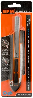 Produktbild von Messer, Abbrechklinge, Aluminium, Sicherheitsmesser 9 Mm - E-400-0414