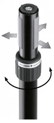 Zdjęcie produktu dla König & Meyer 21340-000-55, 920 - 1520 mm, Czarny, Stal, 35 kg, 1 szt., 4,2 kg
