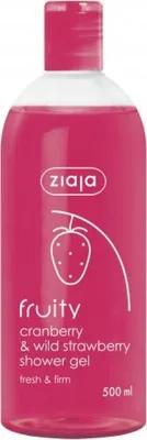 Immagine prodotto di Gel doccia al mirtillo rosso e alla fragola selvatica 500 ml
