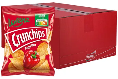 Produktbild von Crunchips Paprika 16x50g