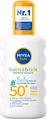 Produktbild von NIVEA 85847, Sonnenschutzspray, 200 ml, Erwachsene