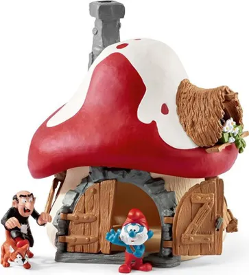 Produktbild von Domek Smerfów + 2 figurki