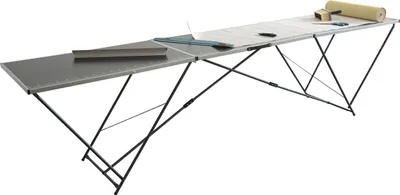 Produktbild von Lehnartz Tapeziertisch Deco Prince 300 x 60 x 78 cm ( L x B x H) Aluminium