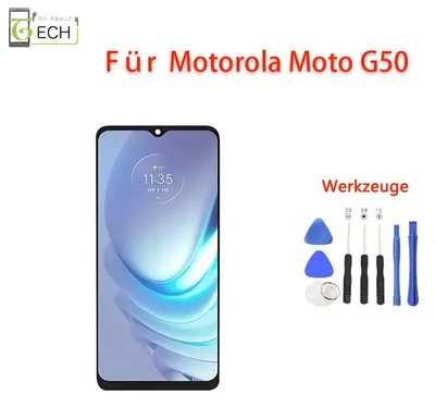 Produktbild von Für Motorola Moto G50 XT2137 LCD Display + Rahmen Touchscreen Werkzeuge