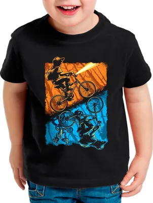 Produktbild von style3 Strange Things T-Shirt für Kinder monster things eleven dämon