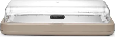 Produktbild von Kühldisplay UNIQ, HENDI, designed by Robert Bronwasser, GN 1/1, Beige, 593x389x(H)147mm