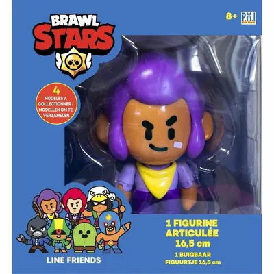 Produktbild von Brawl Stars – 1 Actionfigur 16,5 cm – Lot Nr. 1 – Sammelfiguren – Videospiele – Lansay