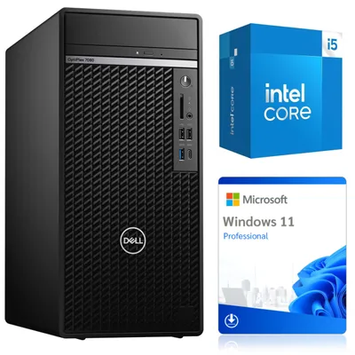 Immagine prodotto di PC Computer Dell OptiPlex 7080 Tower | Intel i5-10500 | 8 GB DDR4 | 500GB HDD | Win11  | Grade A