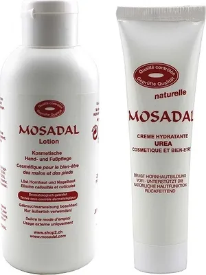 Produktbild von Mosadal Kosmetische Hand- und Fußpflegeset 2 teilig - Lotion 250 ml, Urea Creme
