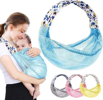 Produktbild von Famanu Babytrage atmungsaktiv, verstellbar - Blau