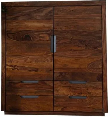 Immagine prodotto di MASSIVMOEBEL24 | DUKE #117 Credenza in legno di sheesham - laccato / noce 120x50x130