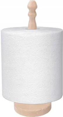 Produktbild von Holzständer für Küchenpapierrollen BRETTO 31 x 11 cm Naturholz
