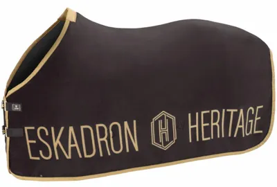 Produktbild von Eskadron Abschwitzdecke FLEECE black truffle Heritage HW 25/26, Größe:XXL
