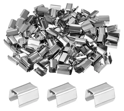 Crimp-Endkappen 15x8 mm, 100 Stück, für DIY-Schmuck