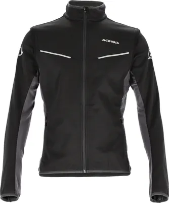 Produktbild von Acerbis Track Softshell Motorradjacke, schwarz/grau, 2XL