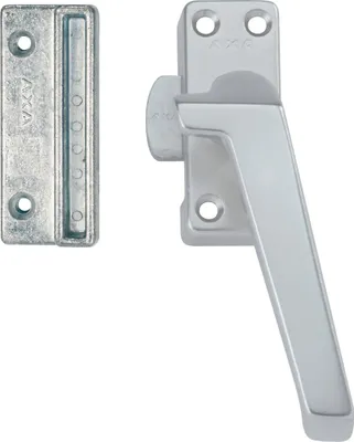Produktbild von AXA Fensterverriegelung – Modell 3302 – Fenstergriff – Nicht abschließbar – Rechts nach außen öffnend – Aluminium