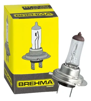 Produktbild von BREHMA H7 Halogen Lampe 12 Volt 55 Watt PX26d …
