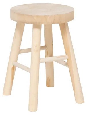 Zdjęcie produktu dla Drewniany stołek NYAR, Ø 28 cm