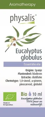 Image de ÄTHERISCHES EUKALYPTUS GLOBULUS BIO 10 ml - PHYSALIS