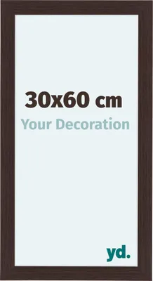 Produktbild von Bilderrahmen, 30x60 cm, Eiche Dunkel, MDF, Como