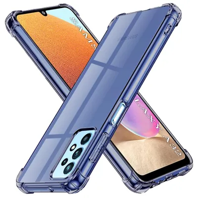 Zdjęcie produktu dla Techsuit etui antywstrząsowe do Samsung Galaxy A32 4G - dymiono-czarne