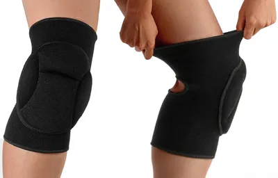 Imagen del producto de Rodillera con espuma de 20 mm de grosor, de color , elástica, para deportes y protección