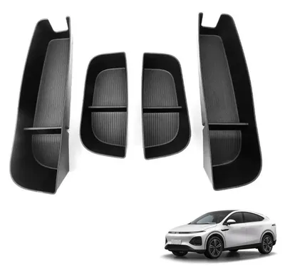Produktbild von Aufbewahrungsboxen 4 Stück für Xpeng G6 2023-2025 Seitentür Organizer TPE