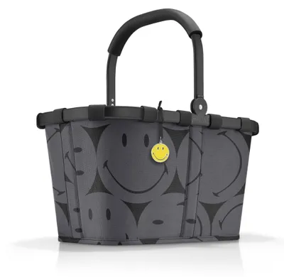 Produktbild von reisenthel carrybag Einkaufskorb smiley grey BK7085