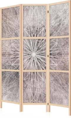 Immagine prodotto di LUMASOUL Paravento monofacciale, paravento divisorio per interni, motivo boho giapponese, 135x172 cm