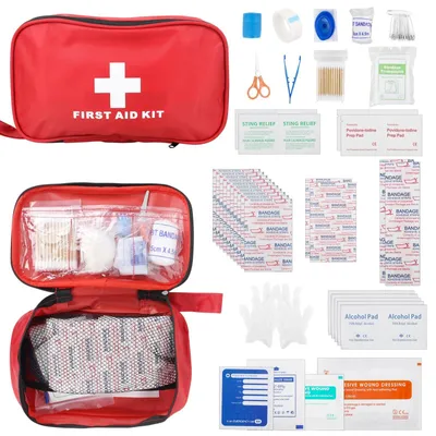 Produktbild von 161-teiliges Erste-Hilfe-Set für Notfälle