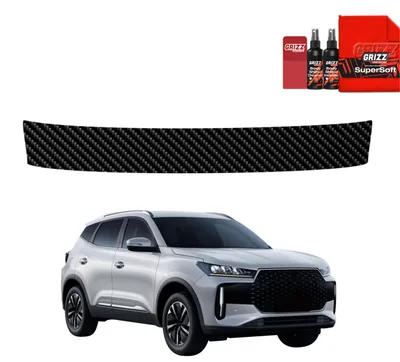Productafbeelding van Koolstofvezel beschermfolie Grizz Protector voor de laadopening - Chery Tiggo 4 (2025-2026)