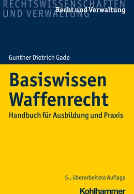 Produktbild von Basiswissen Waffenrecht