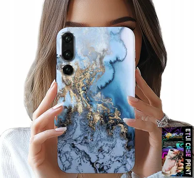 Obrázek produktu pro Pouzdro Pro Huawei P20 Plus - Dámské Mramorované Vzory + Fólie