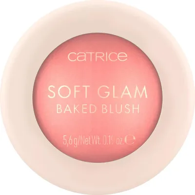 Immagine prodotto di CATRICE Soft Glam Baked Blush, Rosa, 010 - On Cloud Pink, 1 colore/colore, Polvere, Palette, Evidenziatore