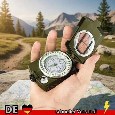Produktbild von Wasserdichter Hochpräziser Kompass Outdoor-Gadget Sport Wandern Bergsteigen