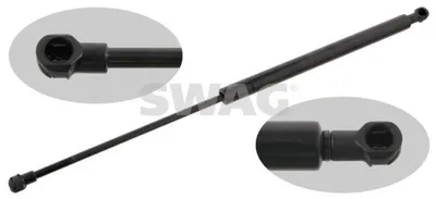 Produktbild von SWAG 81 92 9978 Gasfeder Heckklappendämpfer für TOYOTA COROLLA Liftback (E11) 497mm