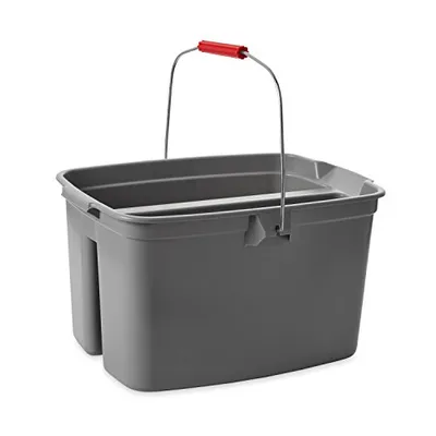 Produktbild von Doppelter Eimer, Rubbermaid - Grau