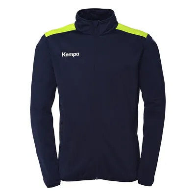 Produktbild von Emotion 27 Poly Jacke, Größe:128, Farben:marine/fluo gelb