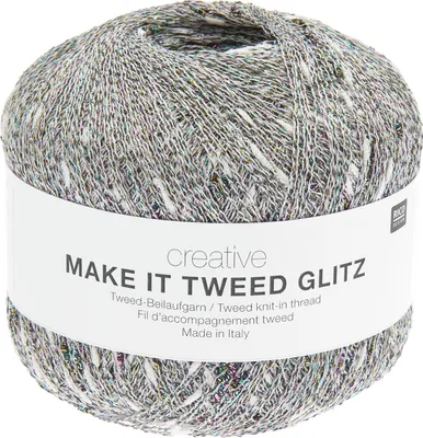 Produktbild von Rico Design Creative "Make It Tweed Glitz" Natur