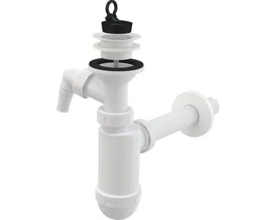 Obrázek produktu pro Sifon k umyvadlu Alcadrain s plastovou mřížkou