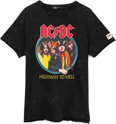 Obrázok produktu pre AC/DC - "Highway To Hell" tričko pre mužov/dámy Uni NS6640 (S) (Black)