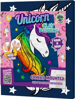 Image de Kit de collage en pâte à modeler - Licorne