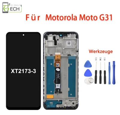 Produktbild von Für Motorola Moto G31 XT2173 LCD Display mit Rahmen Touchscreen Bildschirm