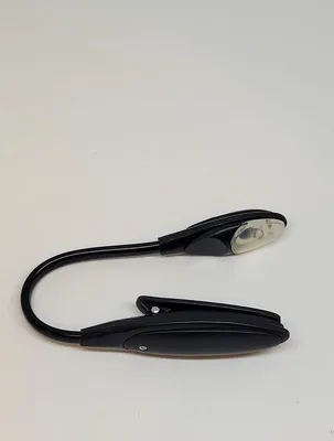 Obrázok produktu pre Jumada – Stolná lampa – Čítacia lampa s klipom – LED – Optimálne čítanie – Čierna