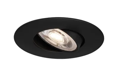 Image de Briloner Luminaires encastrés LED 5W noir-mat 3xPlaque LED