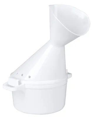 Produktbild von Inhalator Servocare 2-teilig, Kunststoff, Weiß, Atemtherapie, Nebulizer