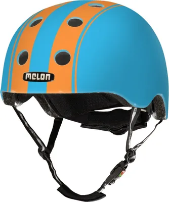 Immagine prodotto di Casco Melon - Doppio Arancione Blu M-L
