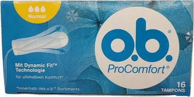 Produktbild von O.B. Original Normal Tampons, 16 Stück