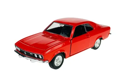 Produktbild von Welly 1970 Opel Manta A Rot 1:34-1:39 Die Cast Metall Modell im Kasten 43814